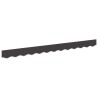 Remplacement de lambrequin Rayures Anthracite 2,5 m Polyester 645354645354