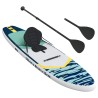 Planche de SUP avec siège 2-en-1 APEX 366 x 81 x 15 cm Bleu 645359645359