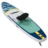 Planche de SUP avec siège 2-en-1 APEX 366 x 81 x 15 cm Bleu 645359645359