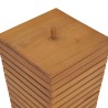 Panier à linge 30x30x45 cm Bois de teck massif 645360645360