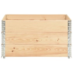 Jardinières surélevées 3 pcs 50x100 cm Bois de pin solide 645372645372