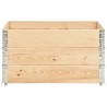 Jardinières surélevées 3 pcs 50x100 cm Bois de pin solide 645372645372