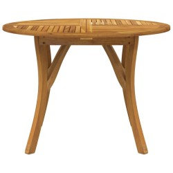 Table de jardin Ø 110 cm Bois d'acacia solide 645375645375