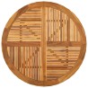 Table de jardin Ø 110 cm Bois d'acacia solide 645375645375