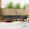 Ensemble de canapés d'extérieur 6 pcs Naturel et Anthracite 645382645382