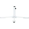 Support de parasol Blanc Acier 645383645383
