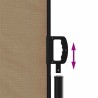 Auvent latéral rétractable taupe 220x300 cm 645385645385