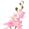 Plante orchidée artificielle avec pot Rose 45 x 15 x 65 cm 645404645404