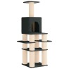Arbre à chat avec poteaux à griffer en sisal Gris foncé 180 cm 645408645408