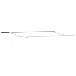 Auvent rétractable électrique Jaune et blanc 4 x 2 m 645422645422