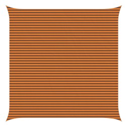Voile d'ombre Orange et marron 6 x 6 m 100 % polyester Oxford 645438645438
