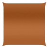 Voile d'ombre Orange et marron 6 x 6 m 100 % polyester Oxford 645438645438