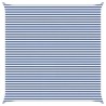 Voile d'ombre Bleu et Blanc 7 x 7 m 100 % polyester Oxford 645441645441