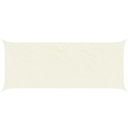 Voile d'ombre Crème 6 x 2,5 m 100 % polyester Oxford 645442645442