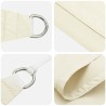 Voile d'ombre Crème 6 x 2,5 m 100 % polyester Oxford 645442645442