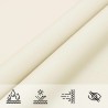 Voile d'ombre Crème 6 x 2,5 m 100 % polyester Oxford 645442645442