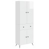 2 pcs Blanc brillant 645446645446