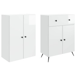 2 pcs Blanc brillant 645446645446