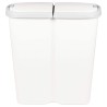 Bac à déchets Blanc 48,5 x 28 x 51 cm PP 645462645462