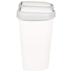 Bac à déchets Blanc 49,5 x 30 x 46,5 cm PP 645463645463