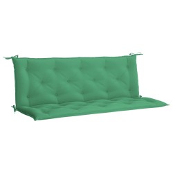 Coussin de banc de jardin vert 150x(50+50)x7 cm tissu oxford 645468645468