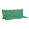 Coussin de banc de jardin vert 150x(50+50)x7 cm tissu oxford 645468645468