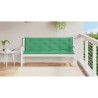 Coussin de banc de jardin vert 150x(50+50)x7 cm tissu oxford 645468645468