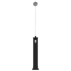 Douche Solaire avec Tête de Douche 20 l Noir 645473645473