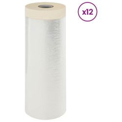 Drap d'aspiration avec ruban adhésif 12 pcs 270 x 1600 cm HDPE 645474645474