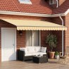 Auvent rétractable électrique Jaune, Blanc, Anthracite 4 x 2 m 645478645478