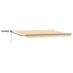 Auvent rétractable électrique Jaune, Blanc, Anthracite 4 x 2 m 645478645478