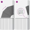Écran de confidentialité pour balcon 140 x 140 cm Polyester 645487645487