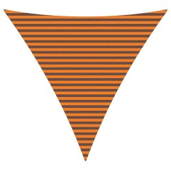Voile d'ombre Orange et marron 4 x 4 x 4 m 645495645495