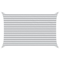 Voile d'ombre Gris clair et blanc 4 x 2,5 m 645496645496