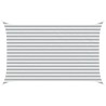 Voile d'ombre Gris clair et blanc 4 x 2,5 m 645496645496