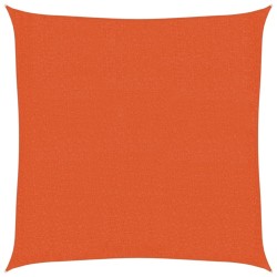 Voile d'ombrage 160 g/m² Orange 2,5x2,5 m PEHD 645512645512