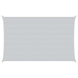 Voile d'ombre Gris clair et blanc 8 x 5 m 645516645516