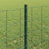 Clôture Euro avec poteau 10 x 0,6 m Acier recouvert de PVC Vert 645547645547