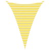 Voile d'ombre Jaune et blanc 3 x 4 x 4 m 100 % polyester Oxford 645548645548