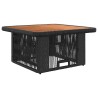 Ensemble de salle à manger pour jardin 3 pcs Beige et crème 645555645555