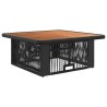 Ensemble de salle à manger pour jardin 3 pcs Beige et crème 645556645556