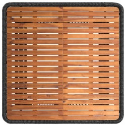 Ensemble de salle à manger pour jardin 3 pcs Beige et crème 645556645556