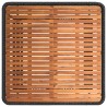 Ensemble de salle à manger pour jardin 3 pcs Beige et crème 645556645556