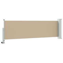 Auvent latéral 80 x 300 cm 100% polyester fer acier 645591645591