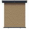 Store latéral de balcon 170 x 250 cm 100% polyester fer acier 645594645594