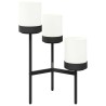 Stand à fleurs Blanc 54 x 49 x 81 cm PP et Acier 645599645599