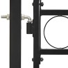 Portail de clôture ASSEN à double porte avec arc en acier 400x175 cm 645607645607