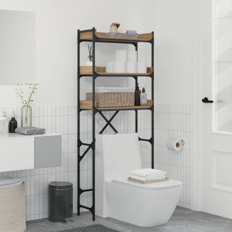 Étagère pour machine à laver Chêne artisanal 67 x 25 x 163 cm 645616645616