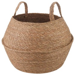 Pot de plante avec poignées Naturel Ø 45 x 36 cm 645621645621