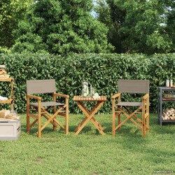 Chaise de directeur 100% Polyester Teck Solide 645626645626